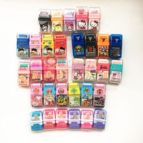 Cute with roller dehulling eraser stationery creative children Princess student cartoon Barbie Clean Eraser