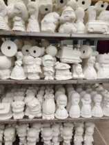 Solid Latex Large Size Plaster Doll Mold DIY Painted Painted toy finished painting Painted Plaster Painted