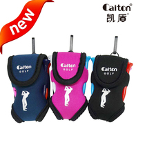 Hot sale caiton golf small pocket end multi-purpose ball bag mini accessories handbag golf storage