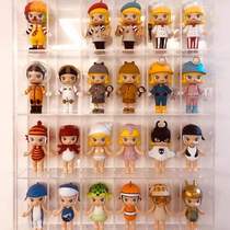 Blind box storage display shelf desktop dustproof acrylic Doll Doll hand-made model Display supplies cabinet