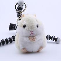 Chinese lock spoon chain mobile phone chain Guys travel bag decorations pendant cute chain buckle single shoulder bag car chain to stay cute