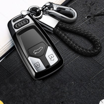  Suitable for Audi A4L key case q5L Q7 car protective case A3 A5 A6L A7 A8L bag buckle New
