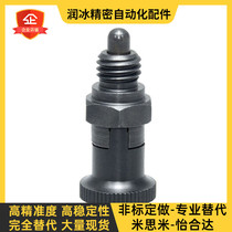 Coarse tooth flush type self-locking knob plunger PMXYSL PMXYSH10 M12 M16 20 spring indexing pin