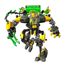 Compatible Hero Factory 60 Children Assembled Amont Fun ERO6 Assembly Robot Puzzle Men Kids Toys