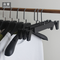  Non-slip plastic hanger Pants clip Pants rack Pants clip skirt clip underwear rack clothes hang household clothing store hanger wholesale