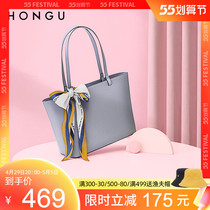 Red Valley Womens Bag 2021 New Casual Large Capacity Bull Leather Single Shoulder Bag Fashion Large Single Shoulder Bag Tote Bag Woman 3850