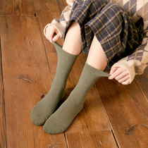 Sally mommy cotton socks children autumn and winter thickened warm cotton sleep moon socks winter thick models