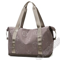 ~ 2022 New Fitness Bag Women Dry Wet Separation Extended Tot Bag cover tie bar Free check-in baggage bag 