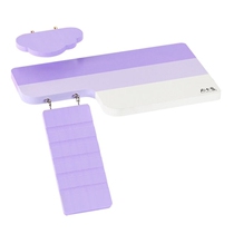 Hamster Nest Building View Platform Hamster Solid Wood Platform Thickened Waterproof Stairway Platform Toy Cage Two-story Building