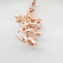 Parrot toys gnawing leather logs for small and medium-sized parrots