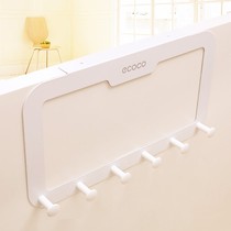 Side closet hook door rear angle hook hook with nail-free stamp door on the silent wall hanging cabinet hook