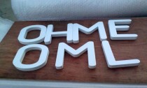 Xuefu board word PVC word foam word Home decoration decoration modeling carving door sign advertising word custom design