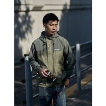 Furnace 2021 autumn new color color hooded jacket mens American fashion tooling jacket loose casual assault jacket