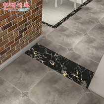 Threshold stickers Living room decoration stickers Skirting lines Self-adhesive Kitchen Bedroom floor wall stickers Marble tile Stickers