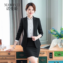 Norman Ji Temperament Sashimi Professional Suit Individuality Little Balsamic Wind Three Sets Fashion Minima Suit New 100 lap