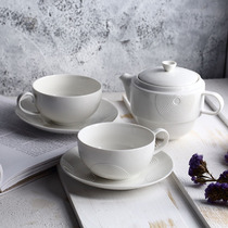 Nordic simple coffee cup Ceramic mug Couple water cup Creative kettle set Large capacity tea set