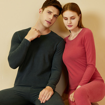 Three-needle fever fiber De velvet couple double-sided hair warm set thickened winter