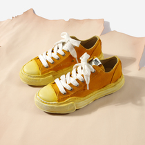 MMY Sanyan washing and dyeing old casual men and womens low-top canvas shoes Yu Wenle the same model