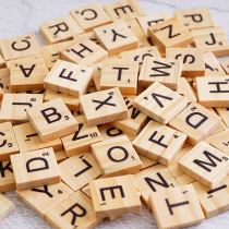 26 wooden English letters creative ornaments ins Home decoration Photo photography decoration Shooting props