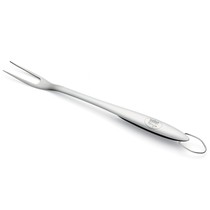 German original single stainless steel barbecue fork roast chicken duck fish fork large field travel barbecue tool accessories