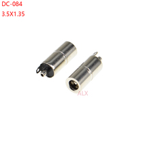 DC-084 3 5*1 35MM 3 5X1 3 Metal all-copper DC Power Master Vertical Socket Jack