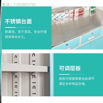 Sterile medicine community pharmacy equipment cabinet hospital medicine rack medicine cabinet display rack disposal table storage shelf