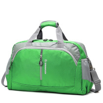 Short-distance portable travel bag one-shoulder travel bag travel bag can be set on the trolley travel bag fitness sports bag