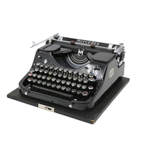 MERCEDES typewriter German Mercedes mechanical English and German keyboard normal use of antiques and art