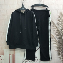Love beauty mommy pregnant women set autumn fashion casual sweater two-piece sports suit autumn and winter