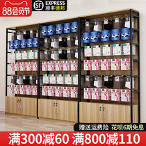 Supermarket small shelves Mobile phone accessories display cabinet Free combination Snack hook jewelry shelf Island rack shelf