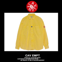 (Spot)CAVEMPT C E 20SSAW washed corduroy Harajuku mens and womens tooling shirt jacket jacket