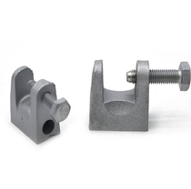 Steel hanging piece I-shaped steel hanging buckle Tiger clip cast iron steel structure square pendant card steel buckle multifunction