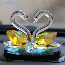 Car Crystal Pendulum UPSCALE SWAN PERMALINK PERMALINK SEATING CAR CREATIVE IN-CAR ACCESSORIES WOMEN CAR DECORATIVE ACCESSORIES BIG