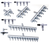 Fish tank Haley oxygenation pump distributor aquarium adjustable stainless steel adjustable air volume valve 68 split splitter