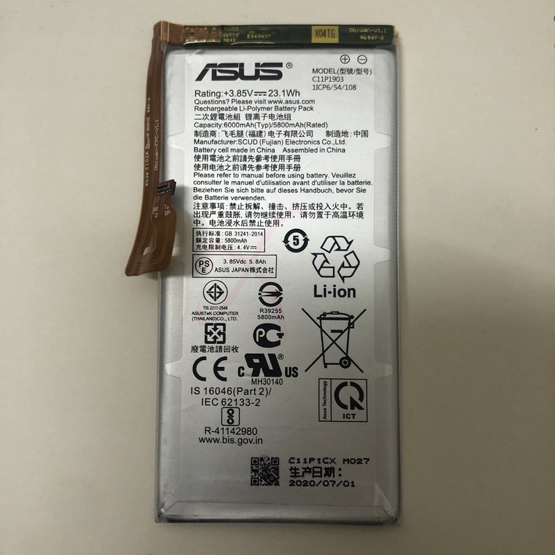 Suitable for Asus/Asus Rog3 Gaming Phone Battery C11P1903 Large Capacity Battery Asus Rog3