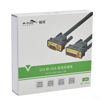 The original inleopard DVI to VGA conversion line 24 1-to-vga belt chip ink leopard DVI to VGA converter 24 1