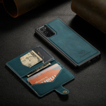 Magnetic suction card bag suitable for Samsung s22ultra mobile phone shell leather print s21 zero wallet s20fe fashion extravagant s20 business note20 anti-fall note10plus