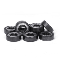 Roller skating bearings High speed silent roller skating 608 ceramic bearings Professional roller skating accessories Roller skating black and white ceramic bearings