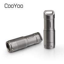 CooYoo Quantum Upgrade Stainless Steel Waterproof USB Direct Charge EDC Mini Strong Light LED Flashlight