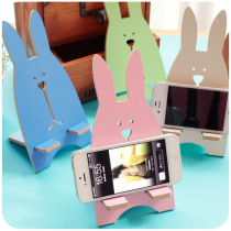  Creative holiday gifts activity rewards rabbit mobile phone holder gifts company customizable logo practical batch