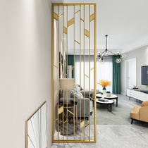 Nordic modern creative living room screen into the home wrought iron porch metal partition toilet wash table partition screen
