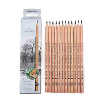 Marco 7001 log drawing sketch pencil 2H-9B art supplies drawing exam Pencil 12 paper box