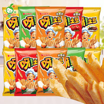 Hello friends Ah potato 40g honey flavor tomato flavor potato chips puffed Net red snack snack snack snack food