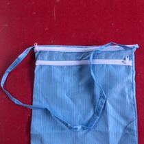 Dust-free bag cloth bag shoulder bag double zipper bag portable shoulder bag Messenger handbag bag anti-static clean bag