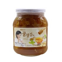 South Korea imported Dante honey ginger tea 770g bottle natural food drinking bottled Birds Nest red jujube fiber
