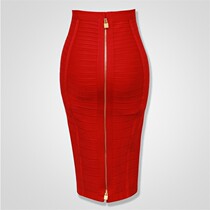 black Skirt for Women elastic tight plus size pencil skirts