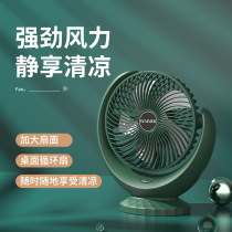 2022 New Rechargeable Usb Small Fan Office Desktop Portable Dorm Room Home Mini Small Electric Fan