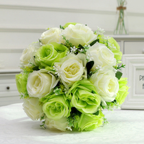 New bunch roses 18 simulated roses silk cloth decoration Flower home living room decorations versatile