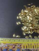 New unhurt line Water drop gold sequins Luia fly fly nano small worm hook horse mouth white strip green with slightly upshot mouth