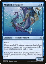 5 dogs tcg]Magic English Dominaria Mermaid fraudster